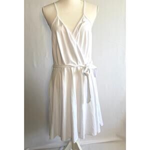 ININ White Activewear Wrap Dress Women’s XL NWT Disney Travel Tennis Golf